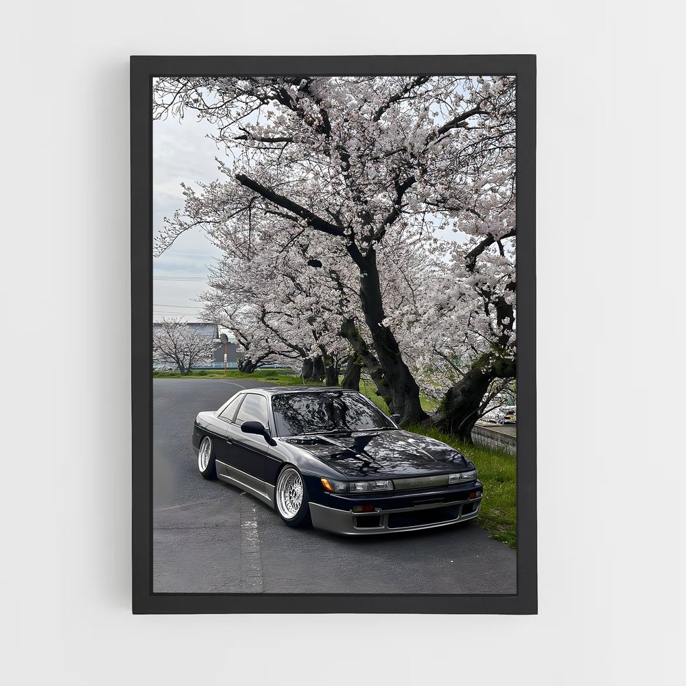 Poster superbe Silvia S – affiche Nissan (vue 2)
